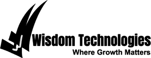 Wisdom Technologies logo (monochrome)